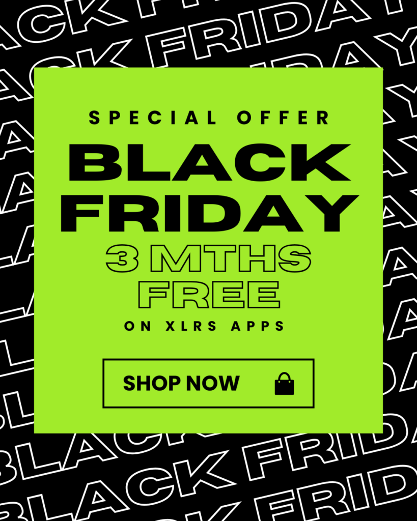 Black Friday 3 Months Free